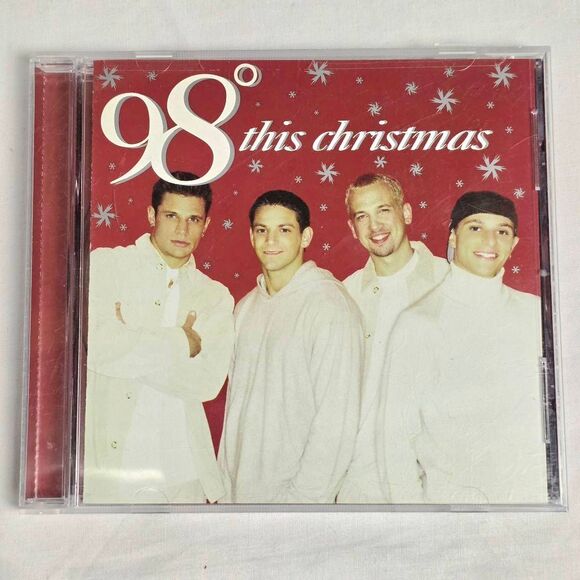 98 Degrees This Christmas CD Pre-Owned Boy Band Holiday - Picture 1 of 4